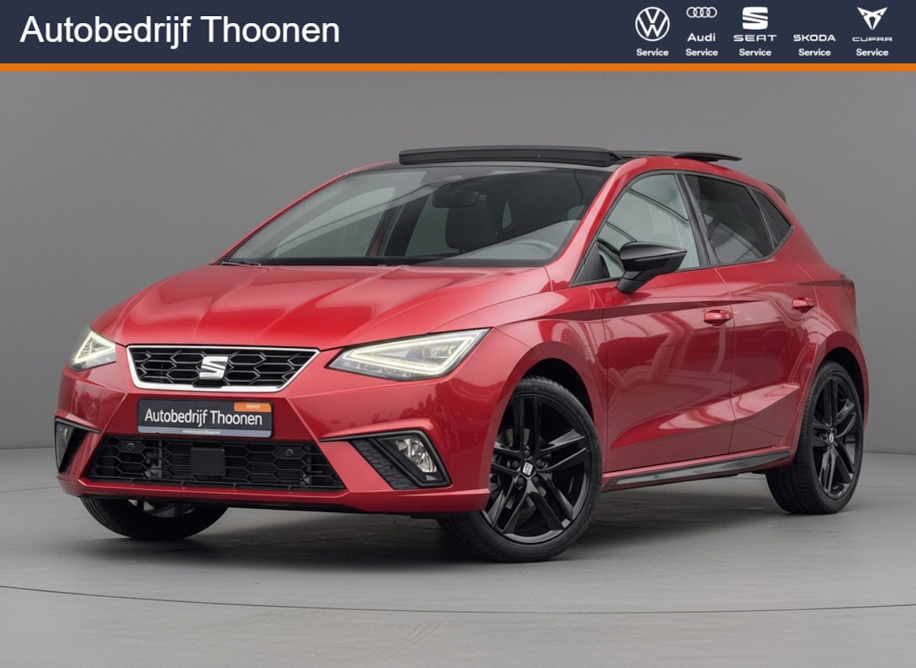 SEAT Ibiza - 1.0 TSI FR Black Edition Apple CarPlay | Camera | Keyless - AutoWereld.nl