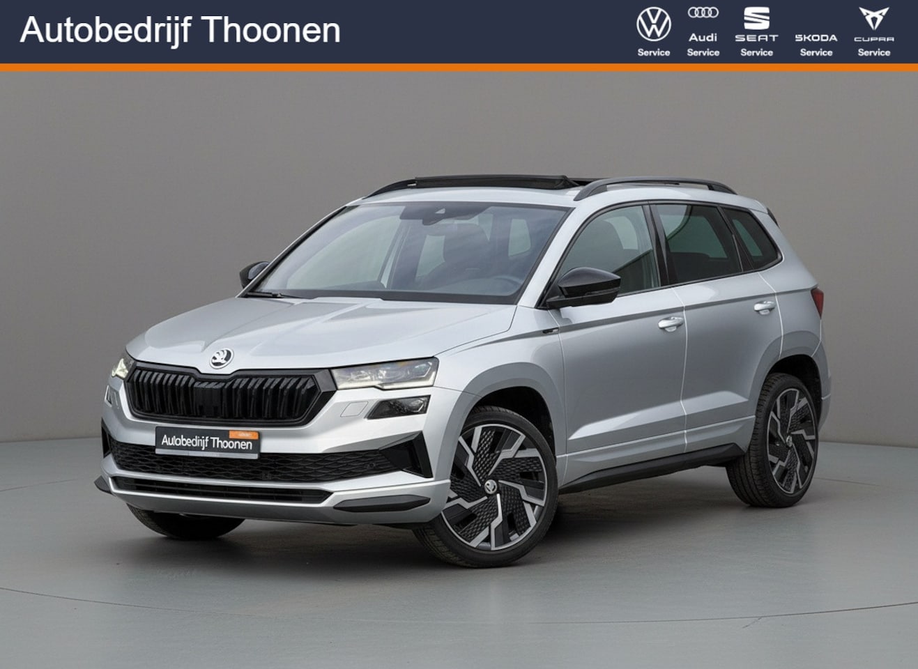 Skoda Karoq - 1.5 TSI ACT Sportline Business Trekhaak | Camera | Keyless | Pano - AutoWereld.nl