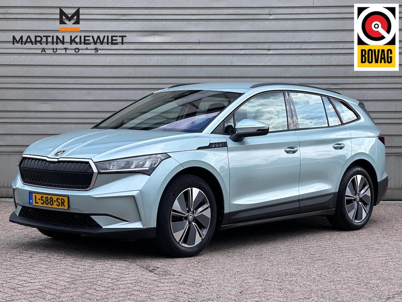 Skoda Enyaq iV - 60|SOH 91%|Leder|Adaptive Cruise|Trekhaak|Stoelverwarming - AutoWereld.nl