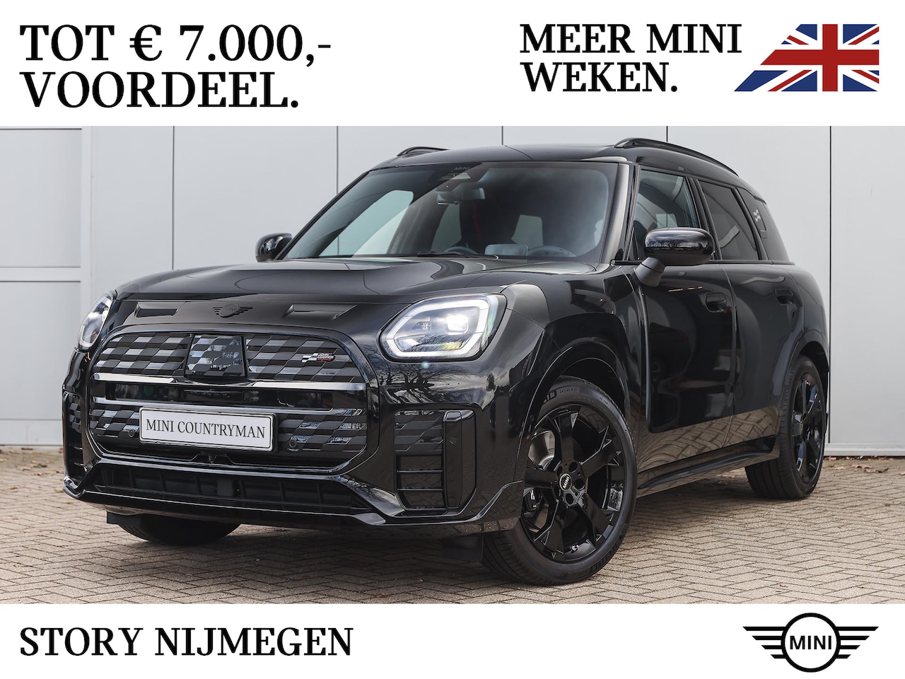 MINI Countryman - E / John Cooper Works / Pakket M / 19" JCW Runway Spoke black - AutoWereld.nl