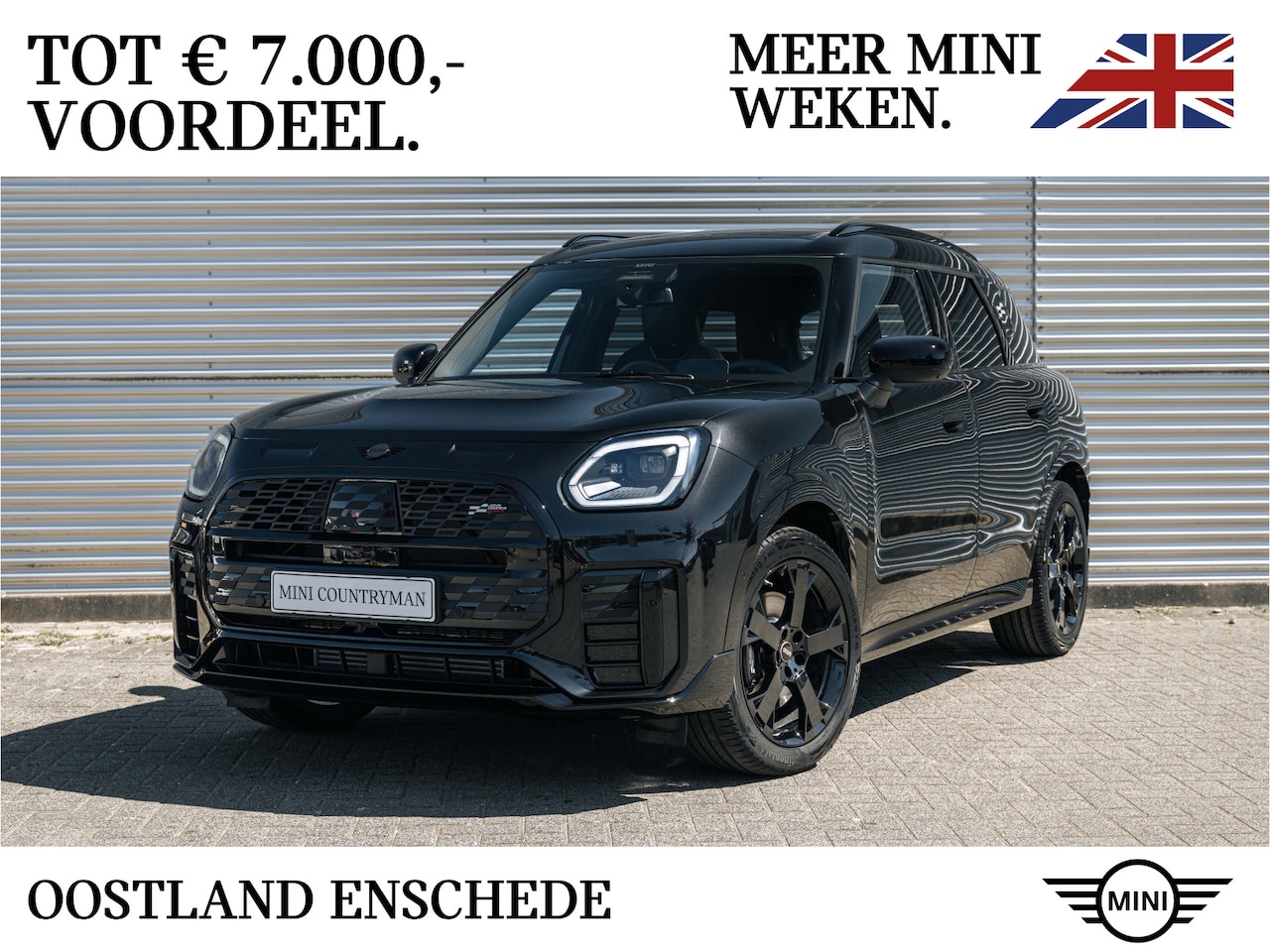 MINI Countryman - C Automaat / JCW / Pakket L / 19" John Cooper Works Runway Spoke black - AutoWereld.nl