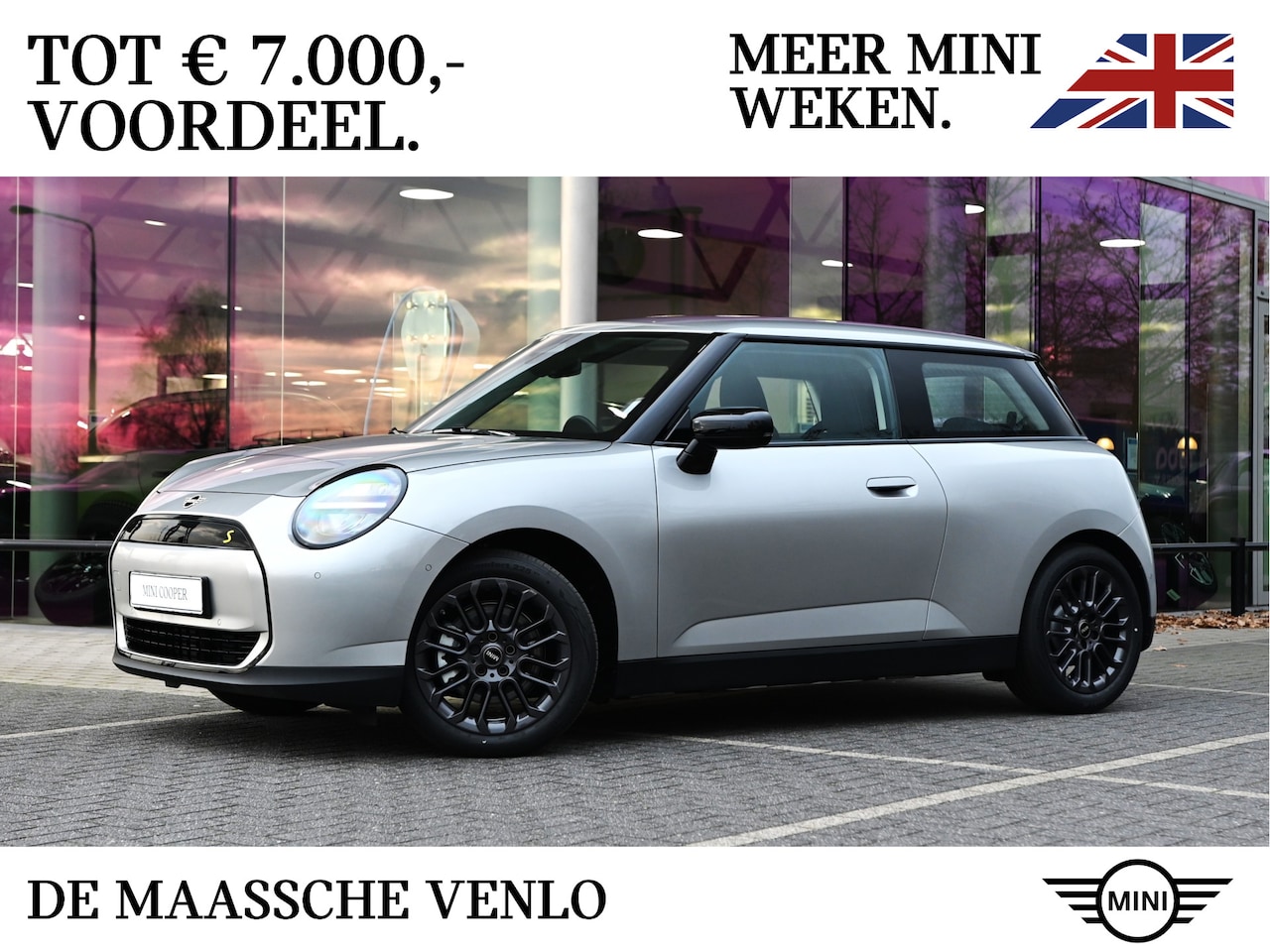 MINI Electric - Hatchback Cooper SE / Essential / 17" U-Spoke grey - AutoWereld.nl