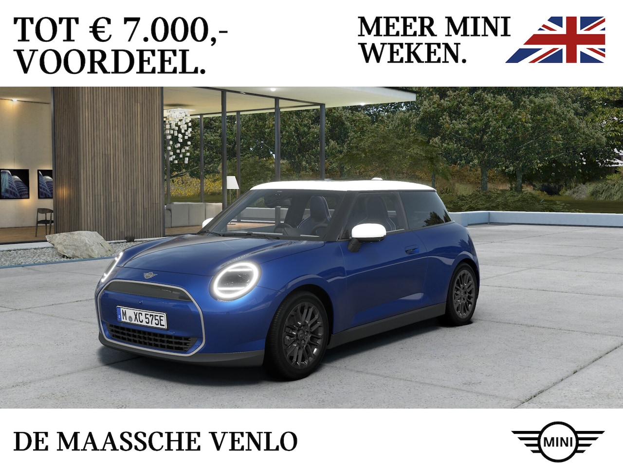 MINI 3-Deurs - Hatchback Cooper E / Favoured / Pakket L / 17" U-Spoke grey - AutoWereld.nl