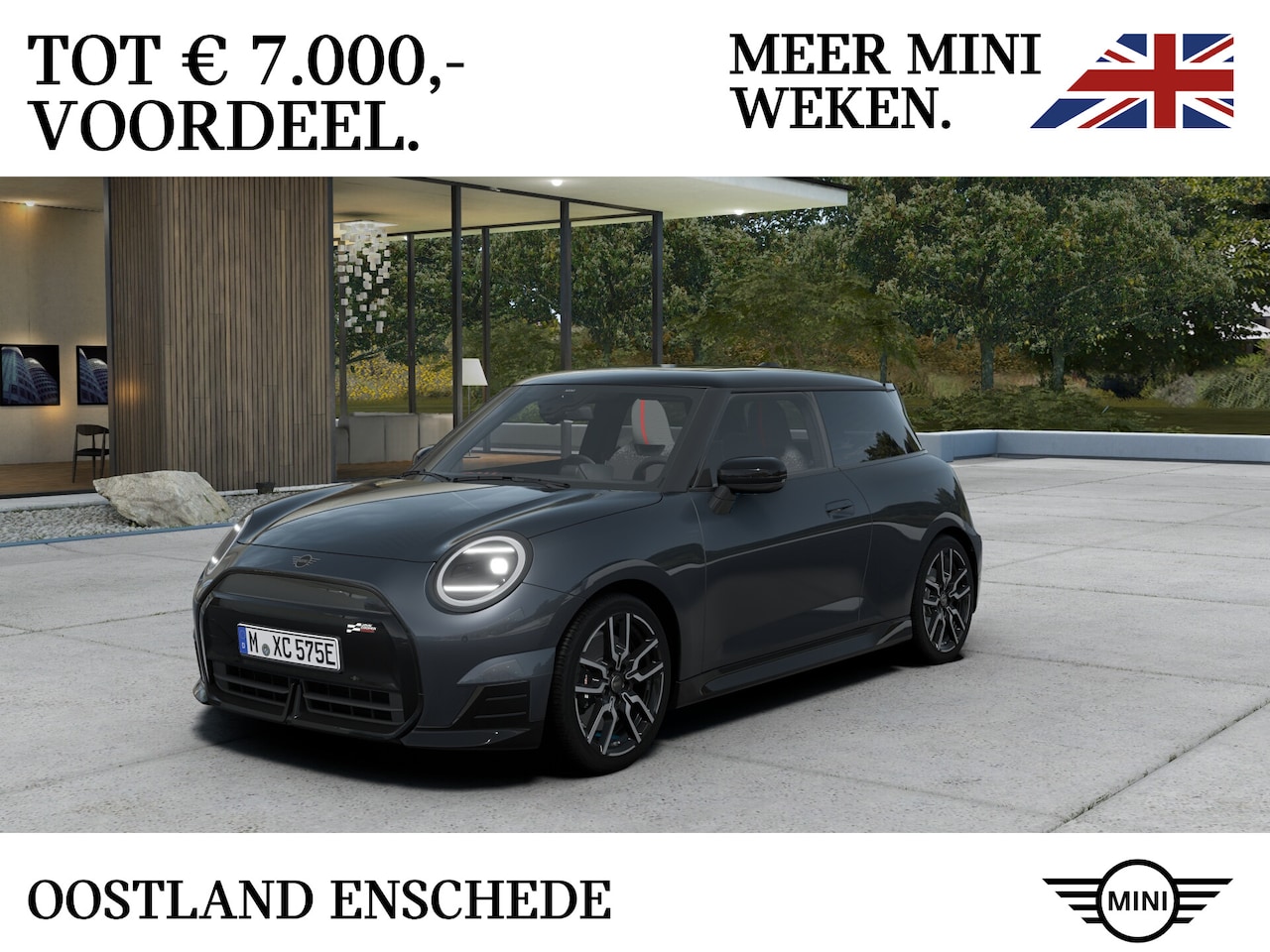 MINI Electric - Hatchback Cooper SE / John Cooper Works / Pakket M / 18" JCW Lap Spoke 2-tone - AutoWereld.nl