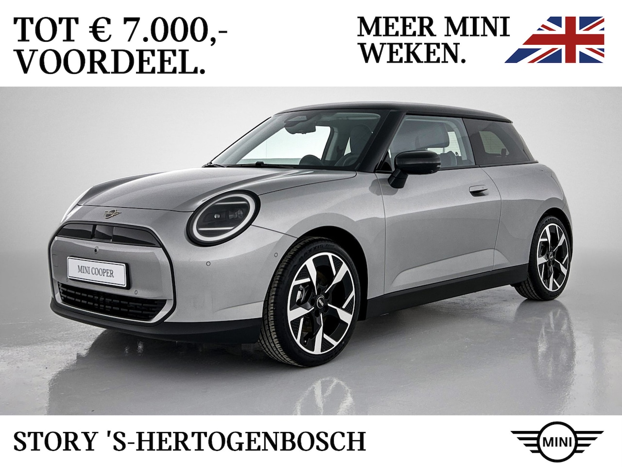 MINI 3-Deurs - Hatchback Cooper E / Classic / Pakket L / 18 inch Slide Spoke 2-tone - AutoWereld.nl