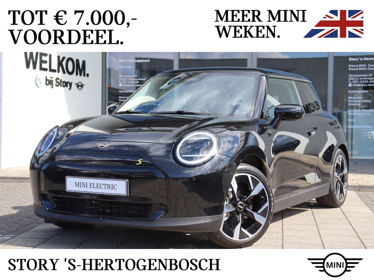 MINI Electric - Cooper SE / Classic / Pakket M / 18 inch Slide Spoke 2-tone - AutoWereld.nl
