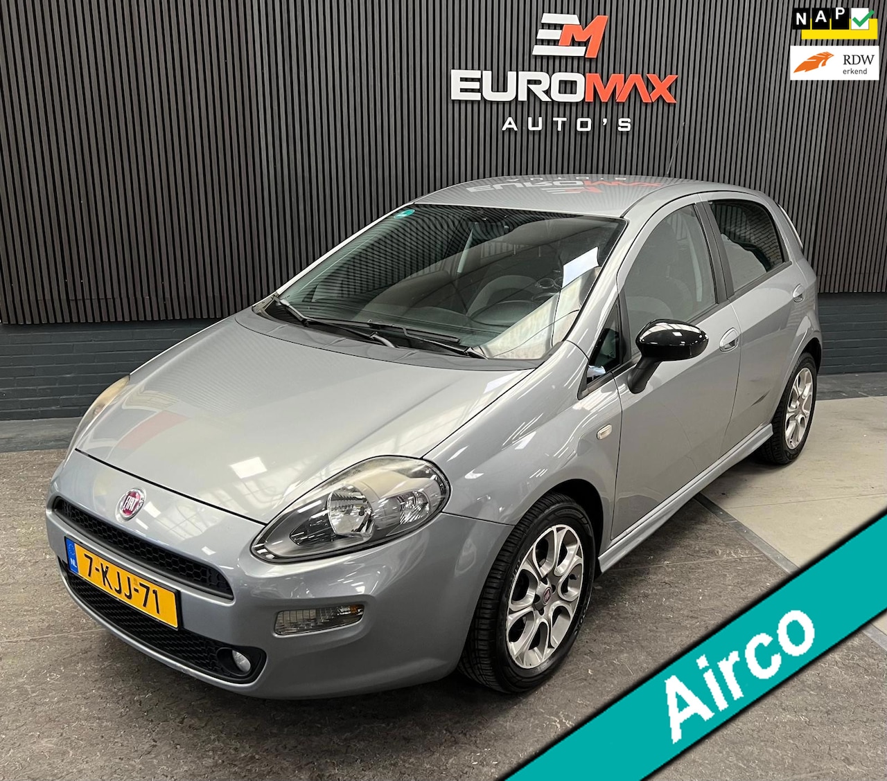 Fiat Punto Evo - 0.9 TwinAir Pop NAP - Airco - Cruise Contrl. - AutoWereld.nl