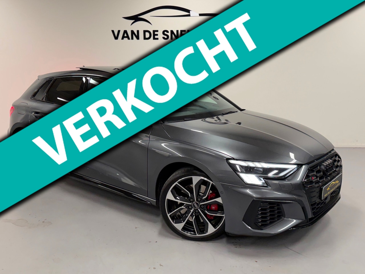 Audi S3 - Sportback 2.0 TFSI S3 quattro Edition One PANO/HUD/MATRIX/KEYLESS/CAMERA - AutoWereld.nl