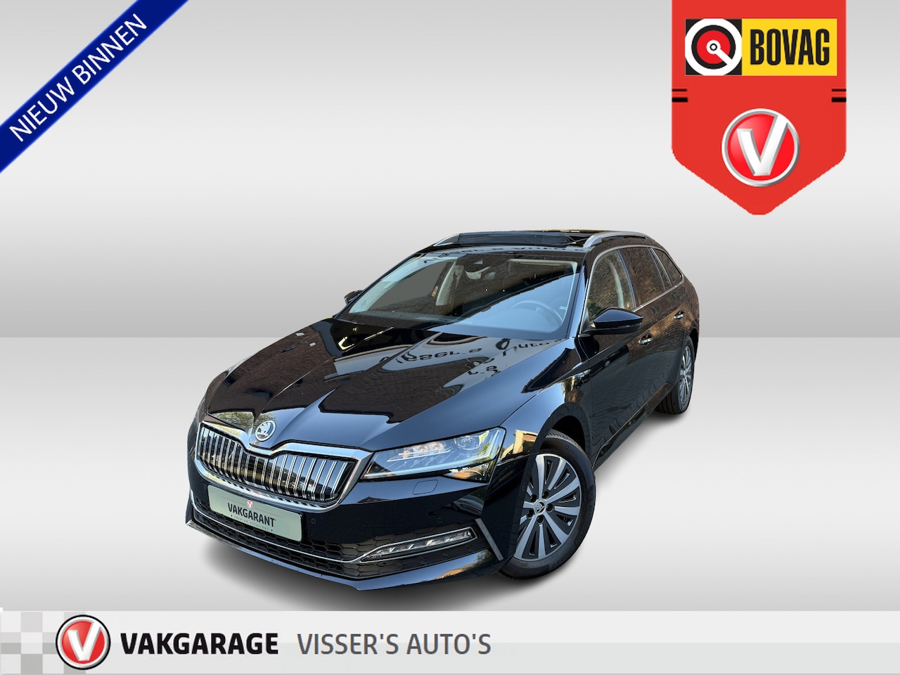 Skoda Superb Combi - 1.4 TSI iV Business Edition Plus | stoelverwarming | 17 inch velgen | Elektrisch glazen pa - AutoWereld.nl