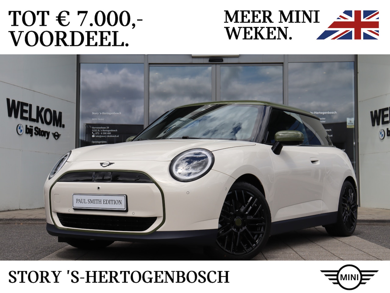 MINI Electric - Hatchback Cooper SE / Pakket XL / Panoramadak / Comfort Access / JCW Sportstoelen / Parkin - AutoWereld.nl