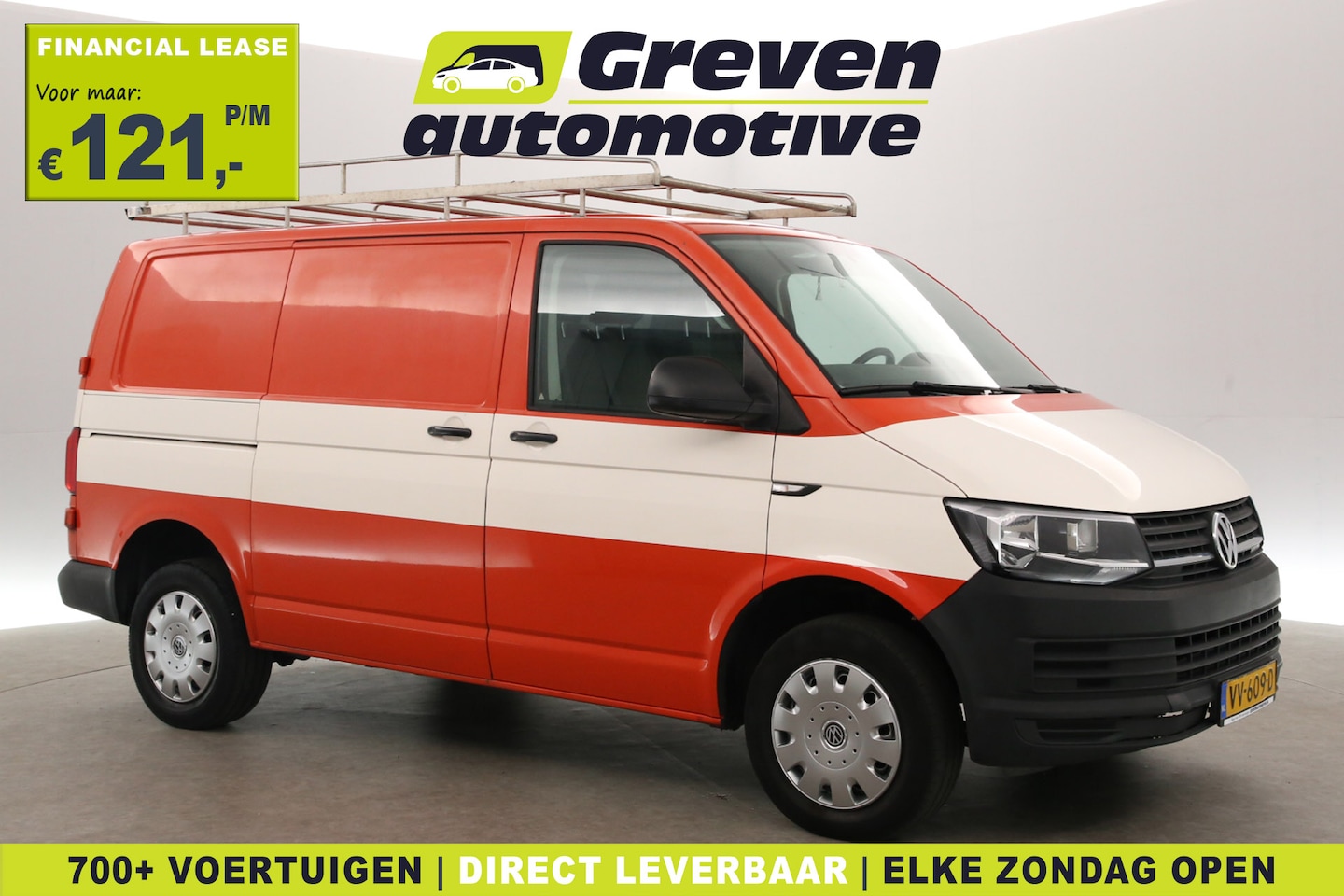 Volkswagen Transporter - 2.0 TDI L1H1 | Airco | Trekhaak | Imperiaal | Parkeersens. - AutoWereld.nl
