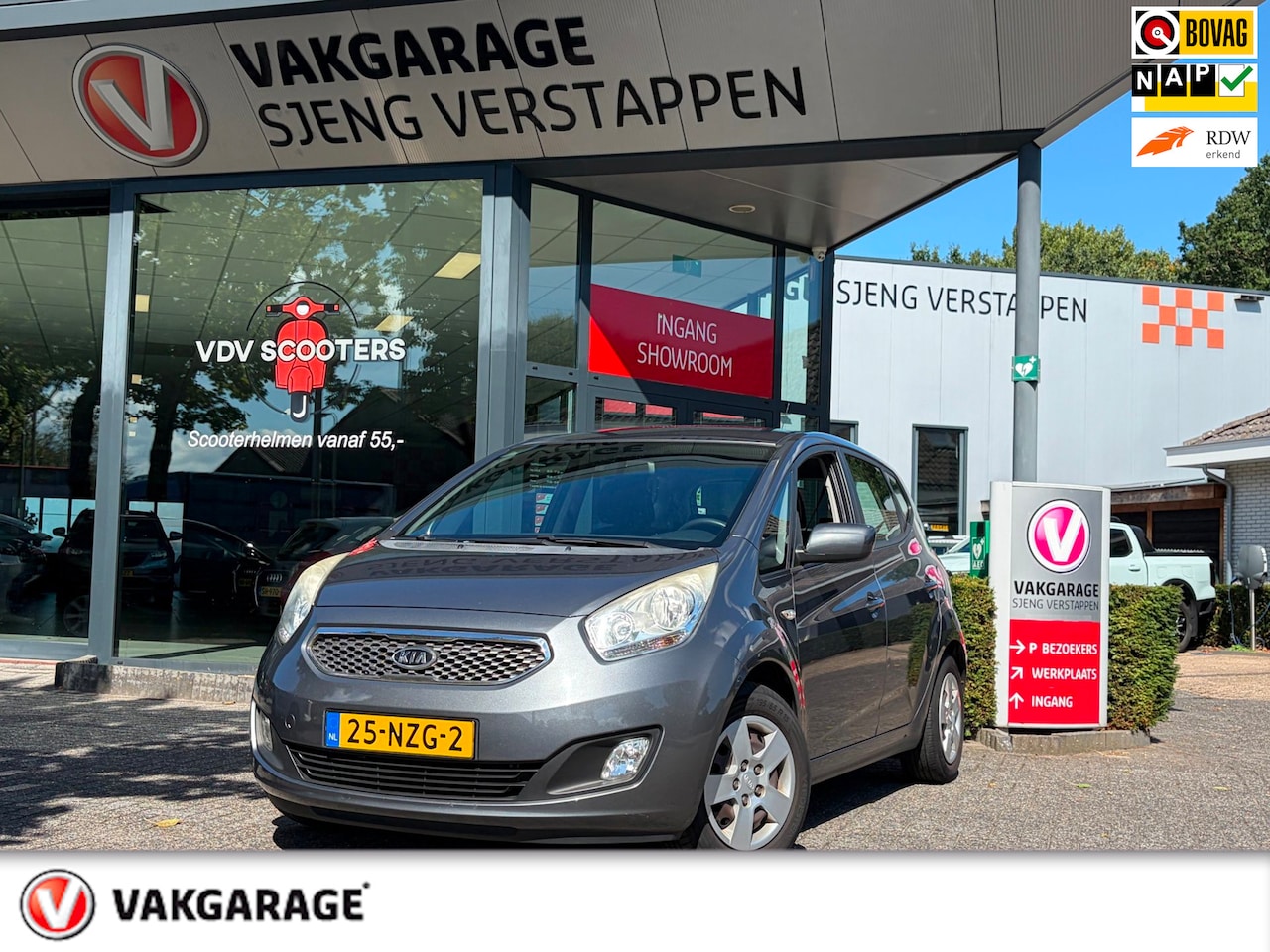 Kia Venga - 1.4 CVVT X-tra met airco ! Rijklaarprijs !! - AutoWereld.nl