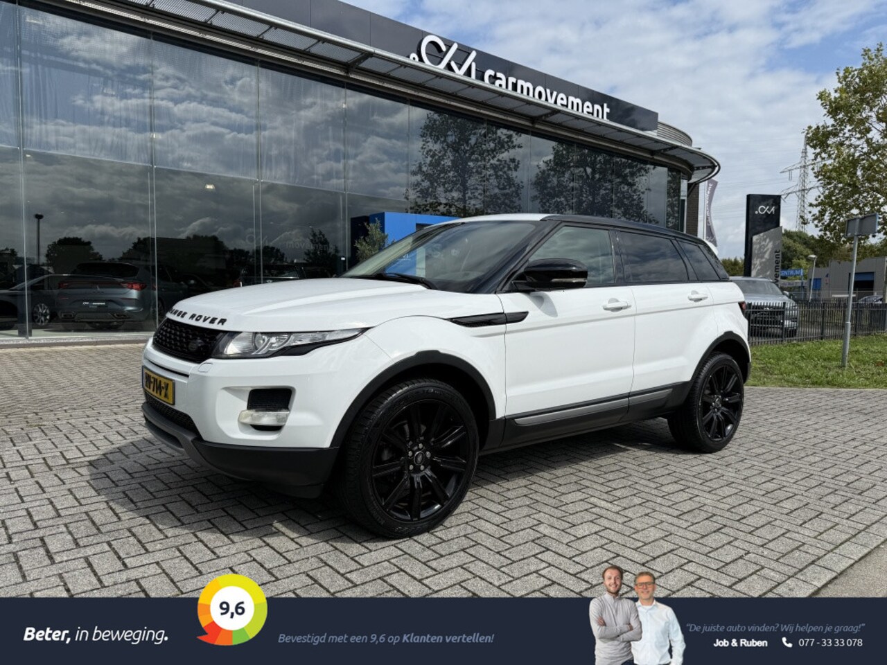 Land Rover Range Rover Evoque - 2.0 Si 4WD Prestige | Leder | Elektr stoelen | Cruise | Keyless - AutoWereld.nl