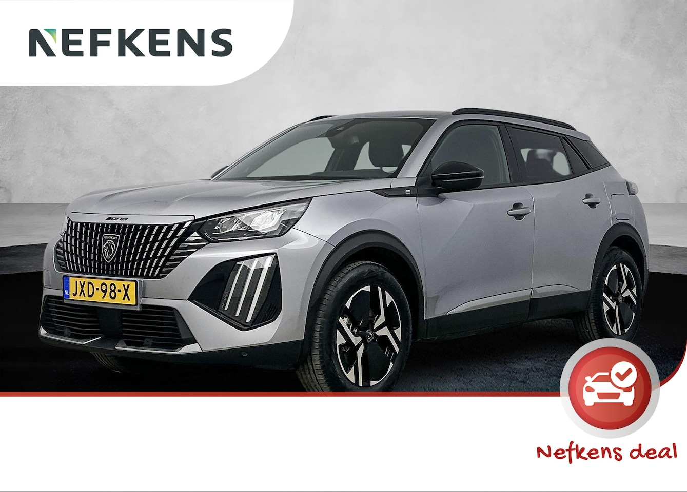 Peugeot e-2008 - SUV EV Allure 50 kWh 136pk | Accu 100% | Navigatie | Parkeerhulp | CarPlay | Led Koplampen - AutoWereld.nl