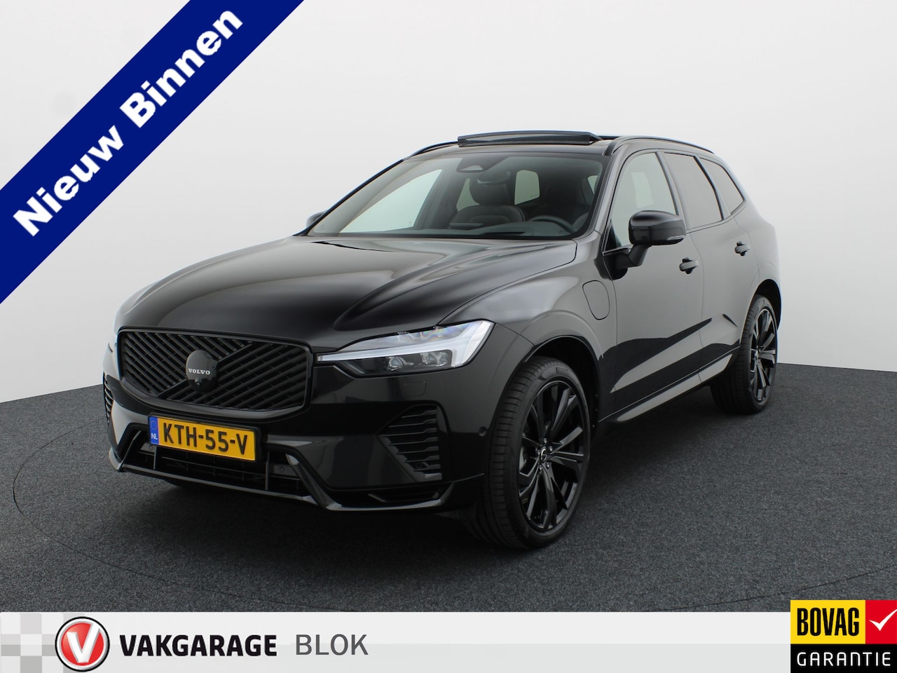Volvo XC60 - 2.0 T6 Plug-in hybrid AWD Plus Dark | Trekhaak | Panodak | Dode Hoek | 360 Camera | Harman - AutoWereld.nl