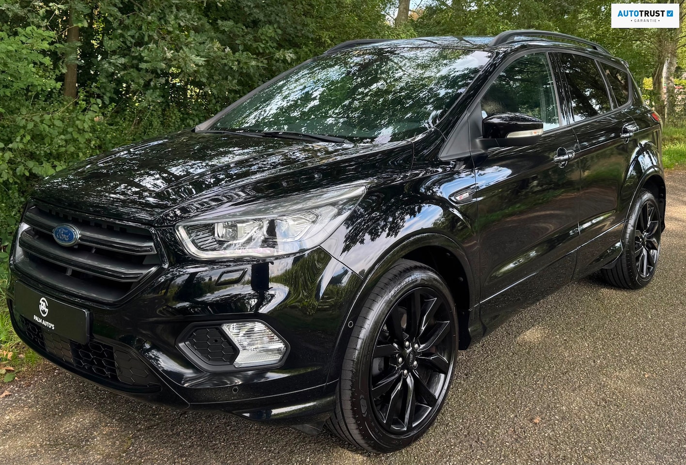 Ford Kuga - 1.5 EcoBoost ST Line 2018 CLIMA TREKHAAK NAVI SONY KEYLESS GOED ONDERHOUDEN - AutoWereld.nl