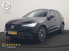 Volvo XC60 - T8 AWD Plus Dark LONG RANGE PHEV 455pk Dealer O.H. | Trekhaak Af Fabriek | Panodak | Leder