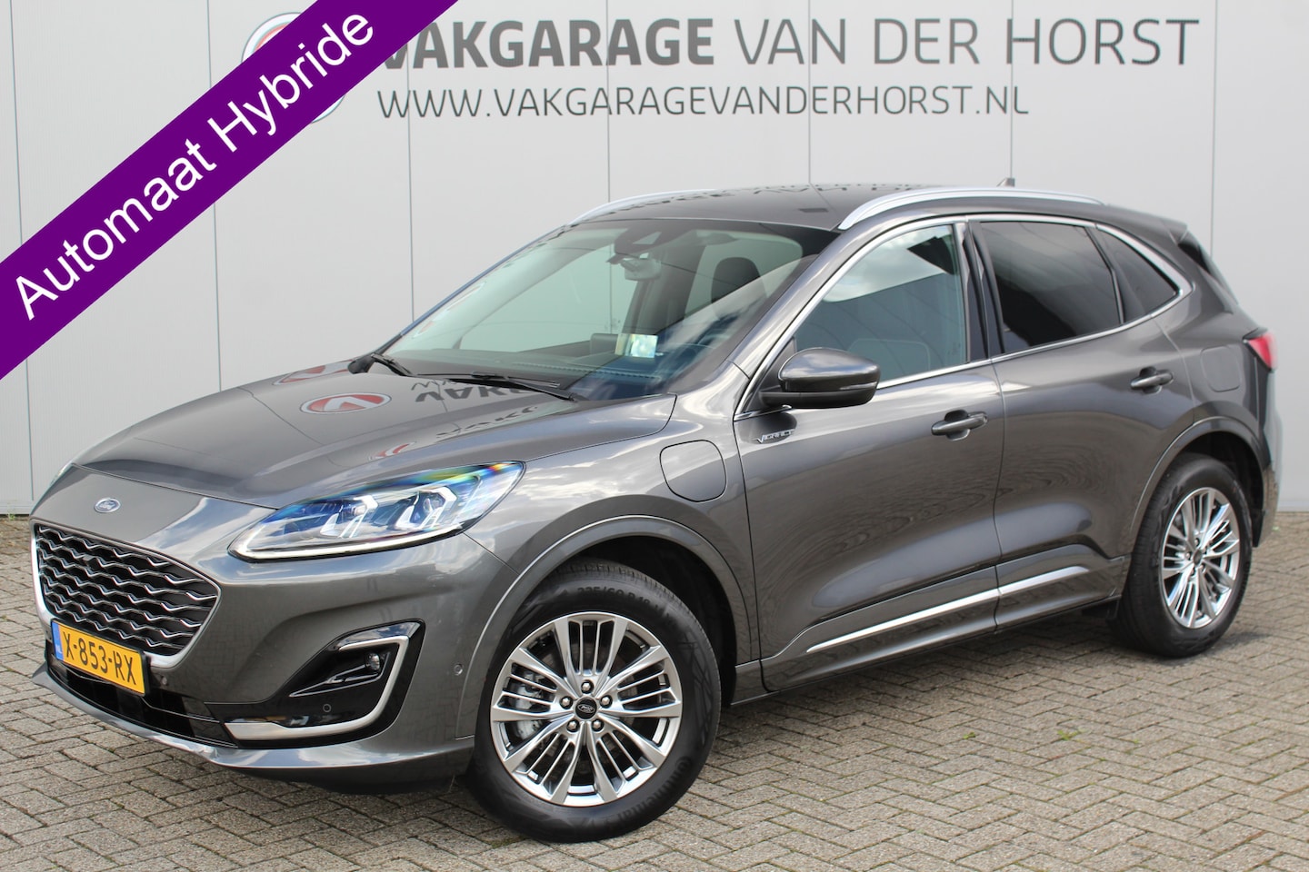 Ford Kuga - 2.5-225pk PHEV Vignale. In uiterst nette staat verkerende Ford Kuga in de zeer chique Vign - AutoWereld.nl