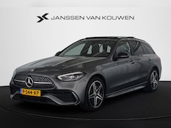 Mercedes-Benz C-klasse Estate - 300 e AMG Line Night Pano Sfeerverlichting Stoelverwarming