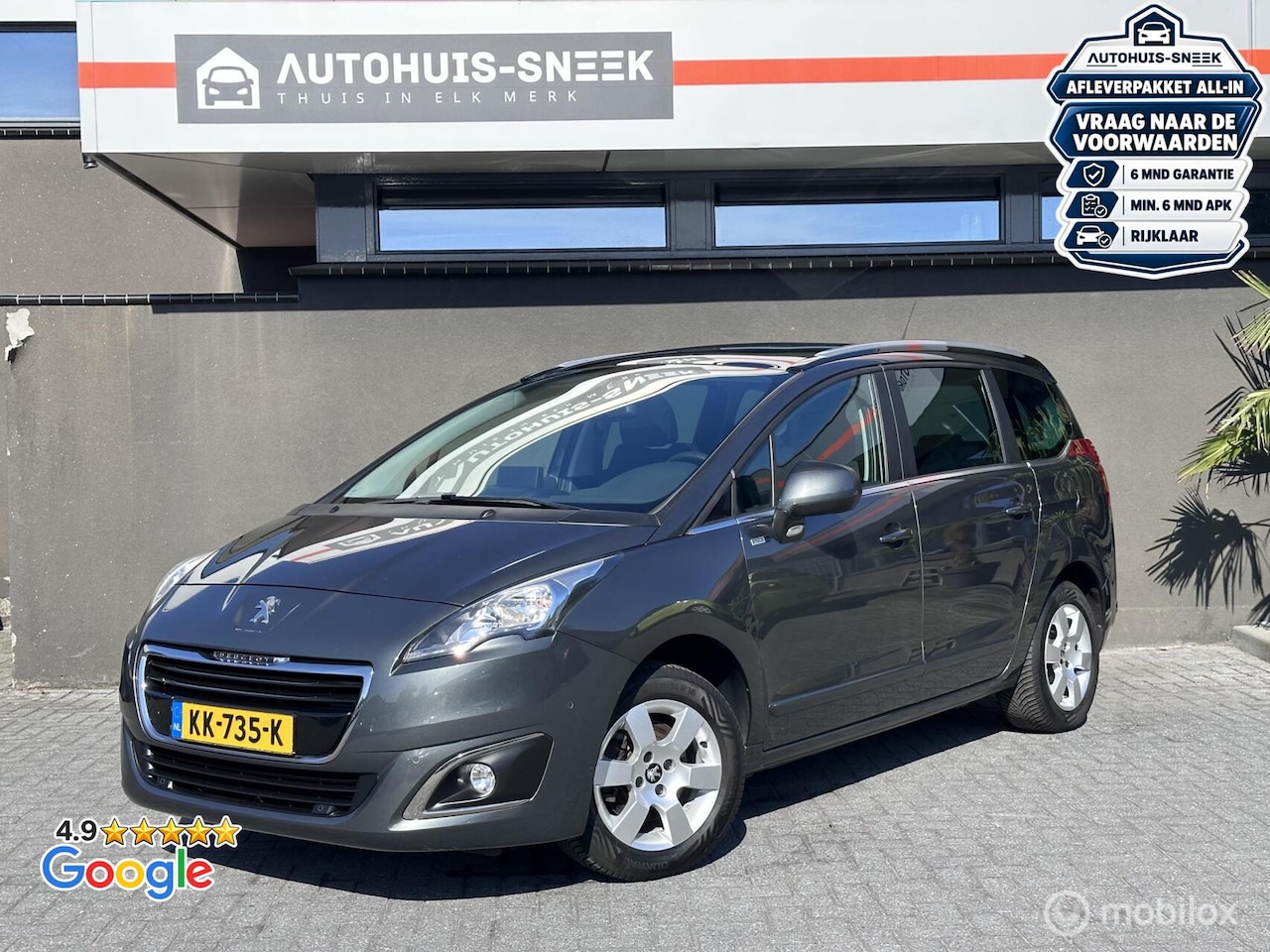 Peugeot 5008 - 1.2 PureTech Style 7p. | Pano |Camera |Trekhaak - AutoWereld.nl