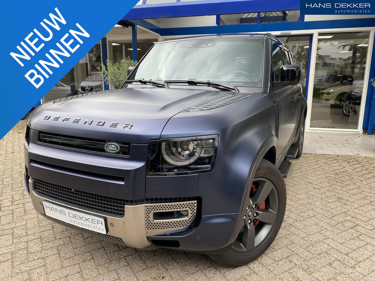 Land Rover Defender 110 - 3.0 P400 110 X Heads-Up display / Trekhaak / Dodehoek sens / - AutoWereld.nl
