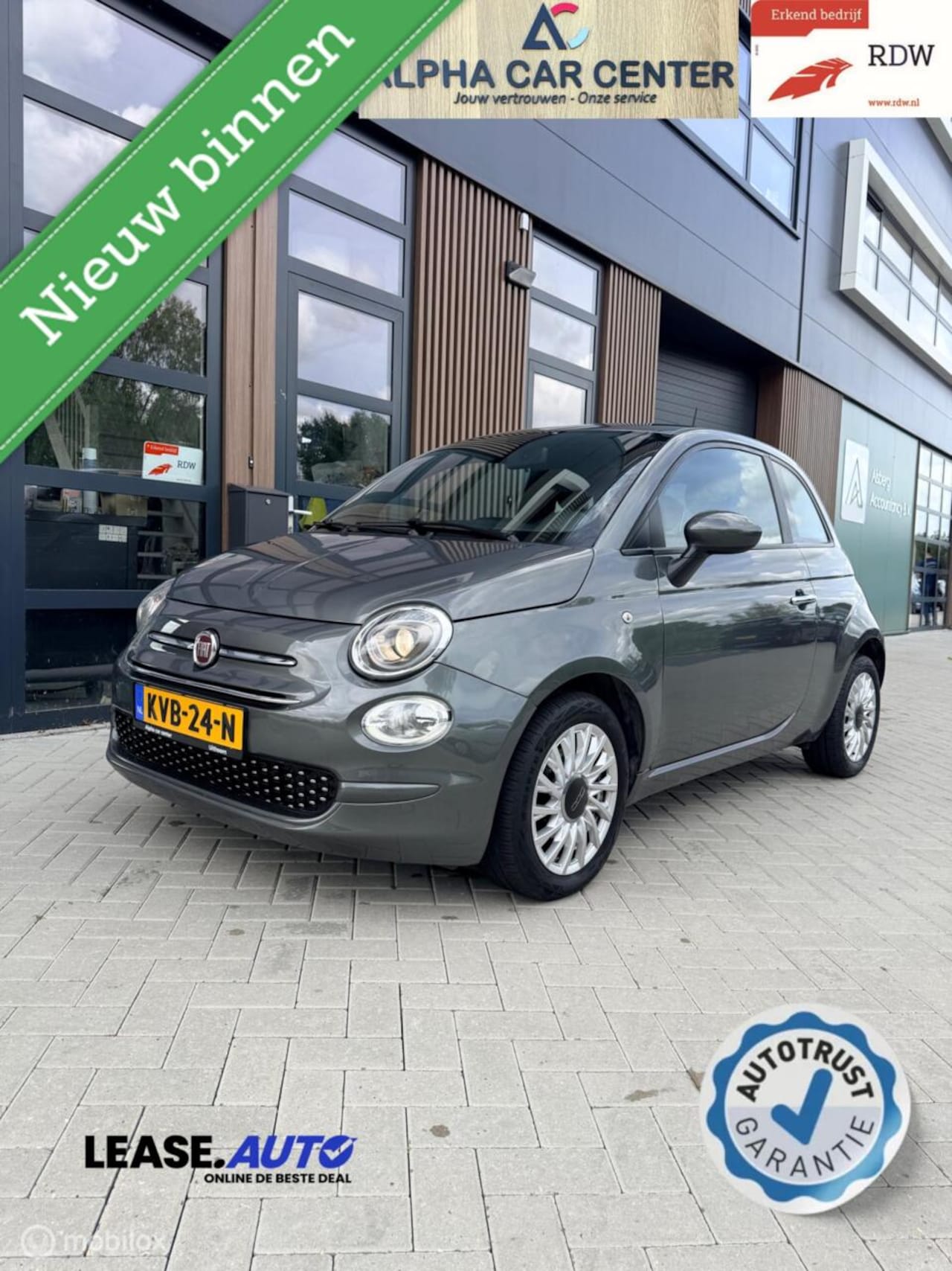 Fiat 500 - 1.0 Hybrid Launch Edition GARANTIE/DEALER - AutoWereld.nl