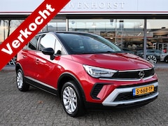 Opel Crossland - 1.2 Turbo Elegance automaat, camera, clima, cruise, half leer, stoelverwarming, Apple Carp