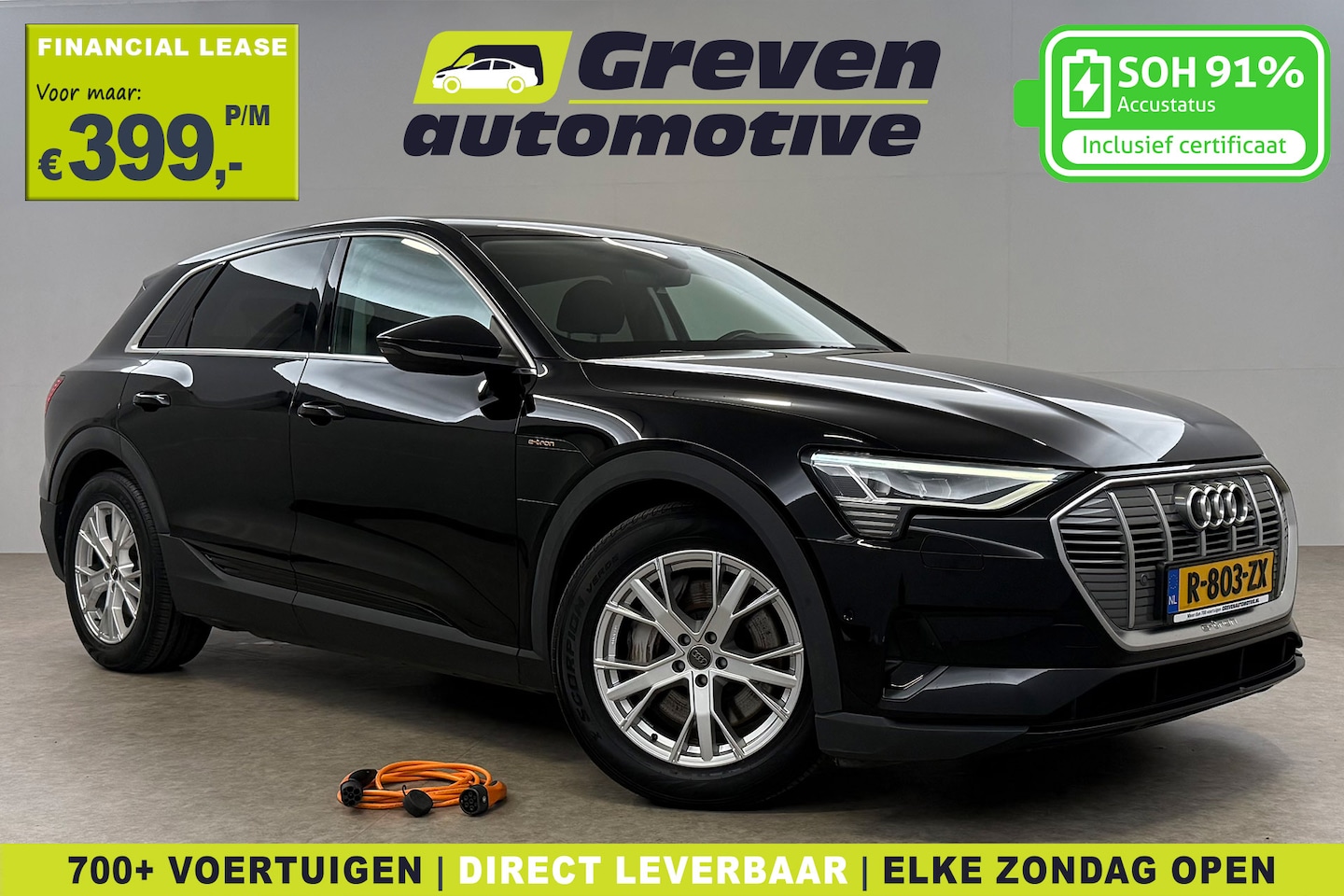 Audi e-tron - 55 Quattro edition 95 kWh | Snelladen | SOH 91% | Virtual | Carplay | Cruise | Trekhaak | - AutoWereld.nl