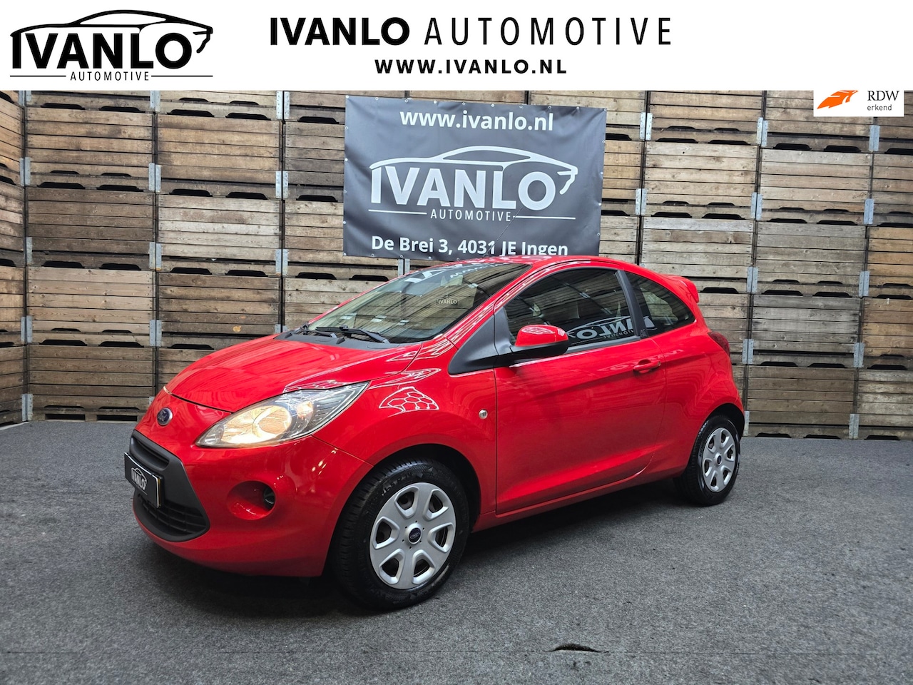 Ford Ka - 1.2 Style start/stop Airconditioning CPV Riem vervangen 88dkm - AutoWereld.nl
