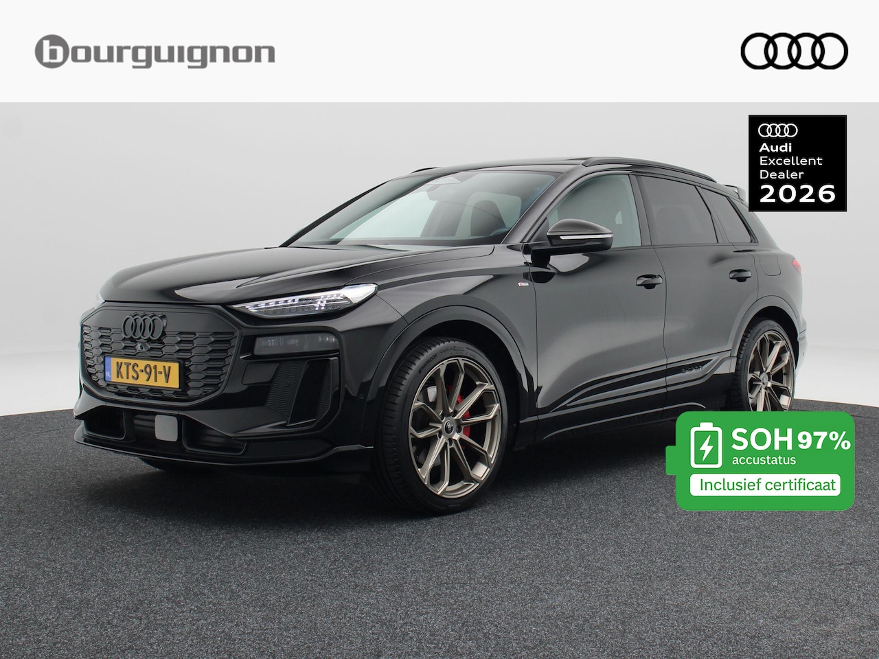 Audi Q6 e-tron - Edition Performance 100 kWh 306 Pk S-Line | 22 Inch | Panoramadak | Trekhaak | B&O Audio | - AutoWereld.nl