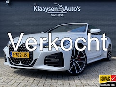 BMW 4-serie Cabrio - 420i M-Sport 184 pk High Executive AUT. | dealer onderh. | cognac leder | memory seat | tr