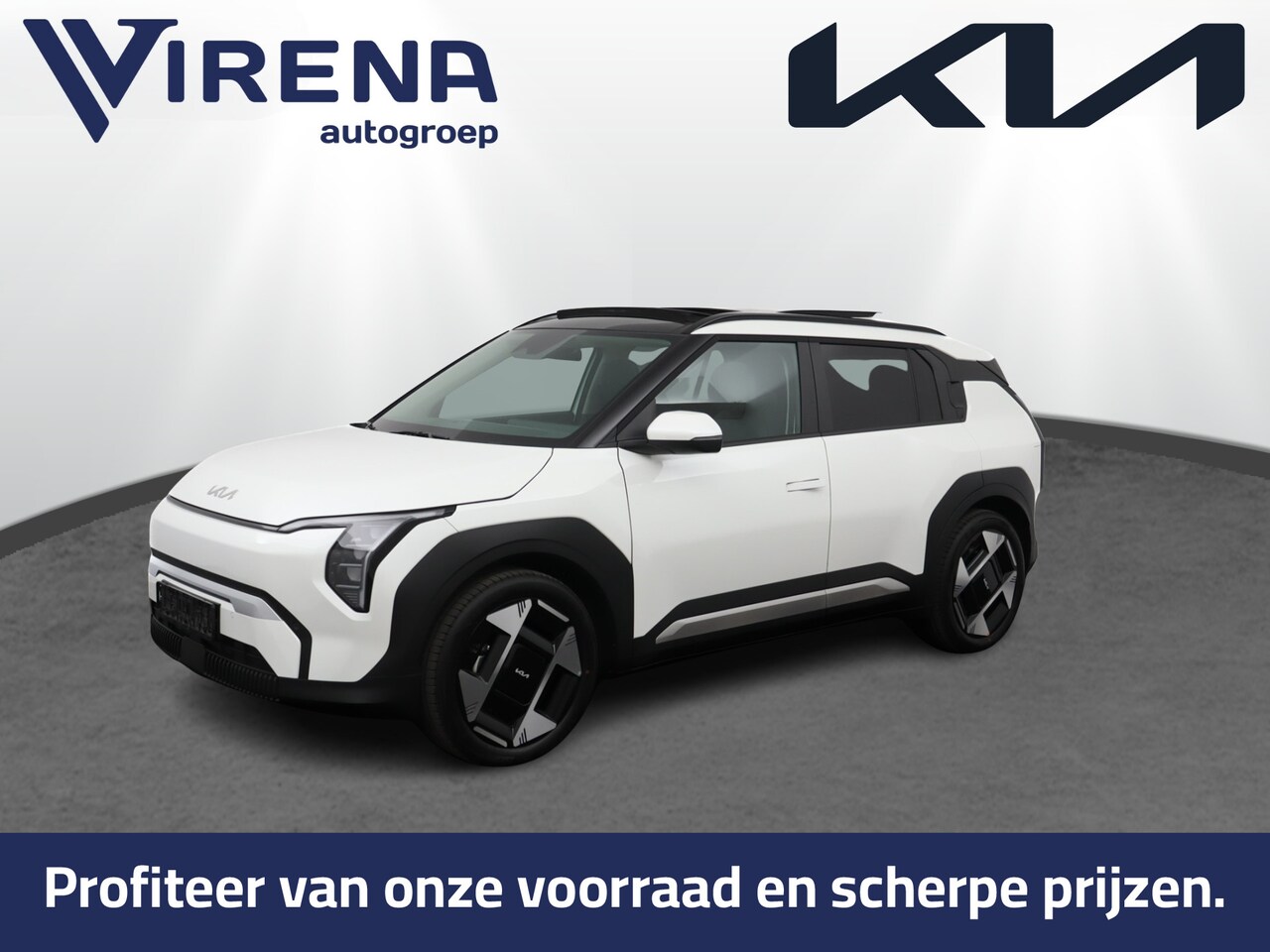 Kia EV3 - Plus Advanced 58.3 kWh - Stoel-/stuurverwarming - Schuif-/kanteldak - Getint Glas - Naviga - AutoWereld.nl