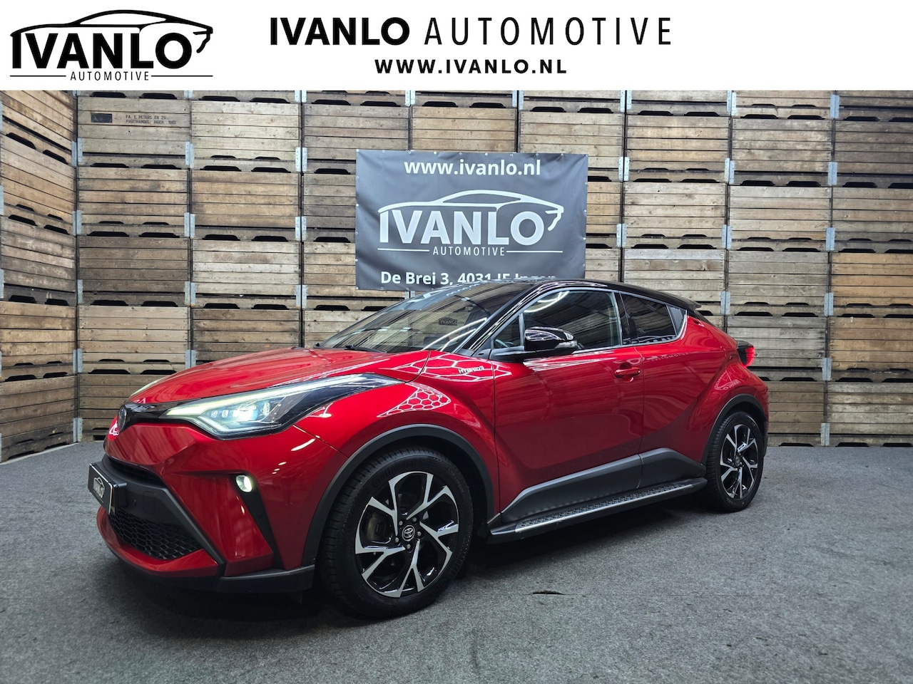 Toyota C-HR - 2.0 Hybrid First Edition LEDER Camera Navi PDC Clima 18"LM - AutoWereld.nl