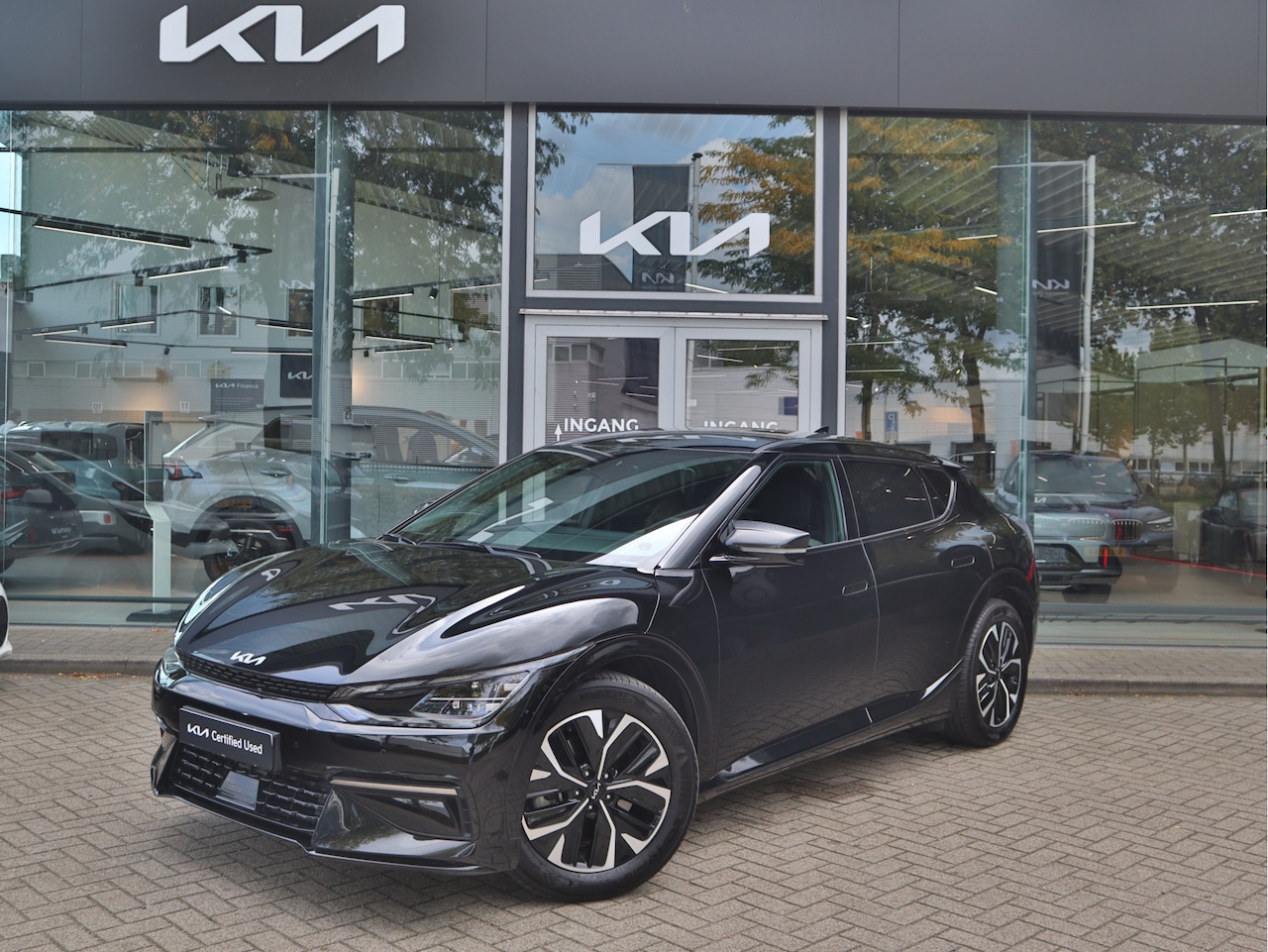 Kia EV6 - GT-Line 77.4 kWh RWD 229pk Stoelventilatie | Alcantara | Meridian Sound | Head-Up-Display - AutoWereld.nl