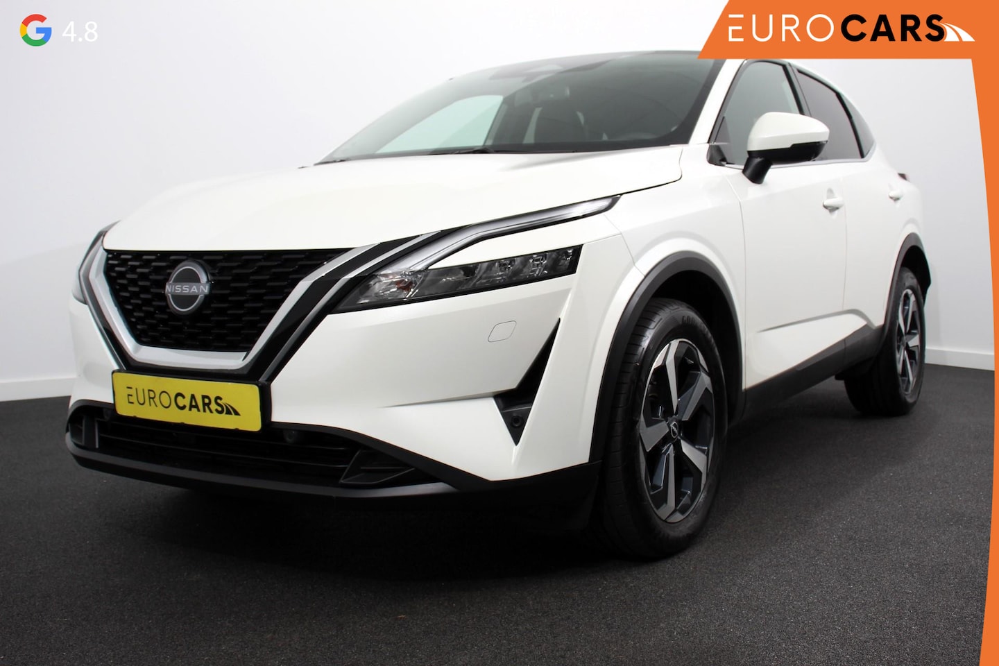 Nissan Qashqai - 1.3 MHEV Xtronic N-Connecta Navigatie Climate Control Camera 360 Led Led Verwarmde voorsto - AutoWereld.nl