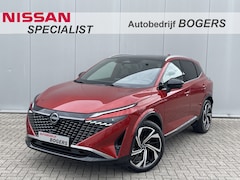 Nissan Qashqai - 1.3 MHEV Tekna Plus Automaat Navigatie, Panoramadak, 20"lm, LED, Bose, 360 Camera, Pro-Pil