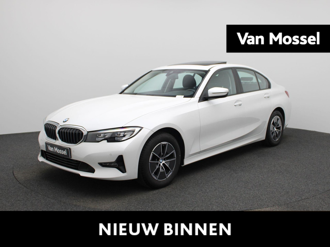 BMW 3-serie - 318i Executive | SCHUIFDAK | NAVIGATIE | PARKEERSENSOREN | CLIMATE CONTROL | LMV | LED | C - AutoWereld.nl