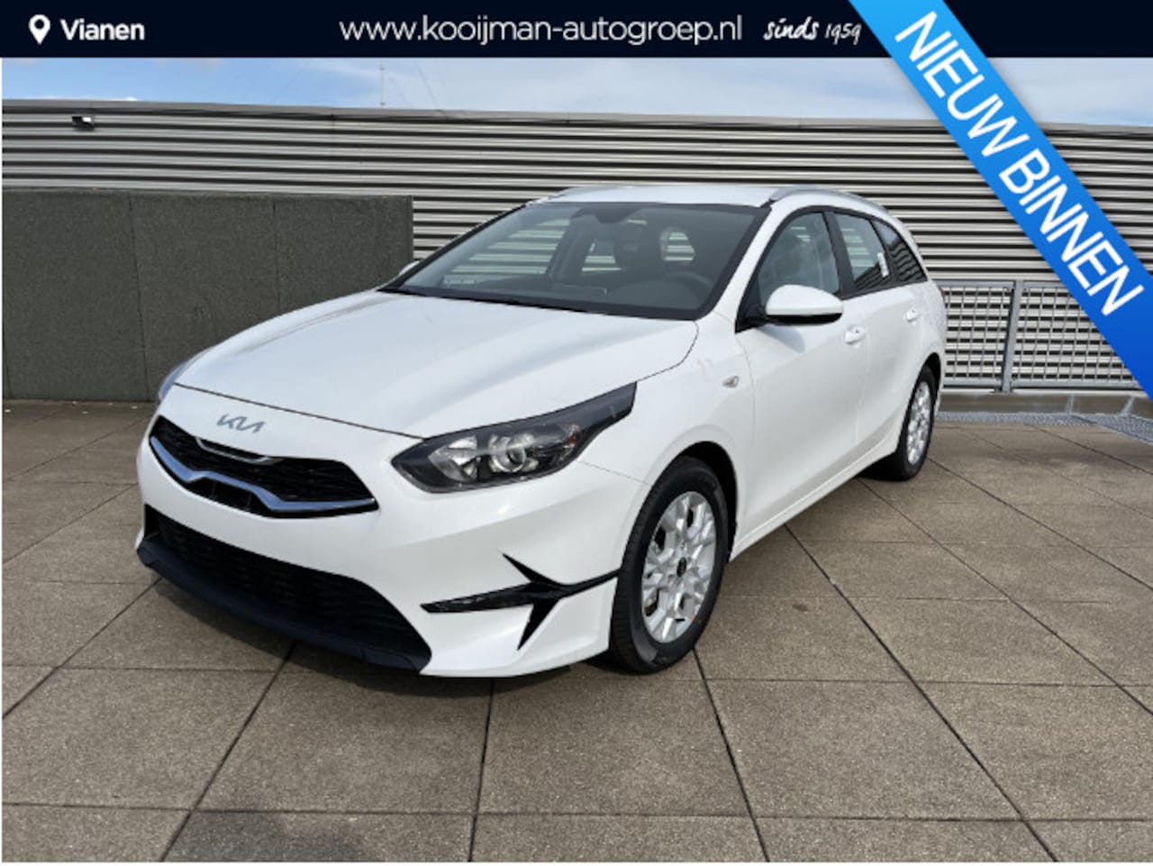 Kia Cee'd Sportswagon - Ceed 1.0 T-GDi Design Edition MY25 | Nieuw! | Casa White | Stoel/Stuurwielverwarming | - AutoWereld.nl