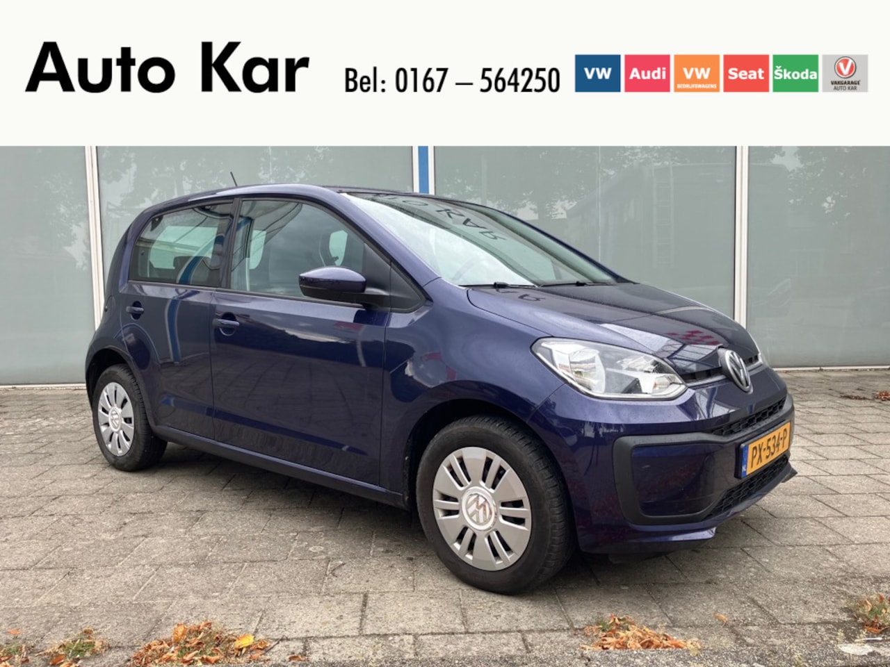 Volkswagen Up! - 1.0 BMT move up! 5 deurs Airco Metallic lak - AutoWereld.nl