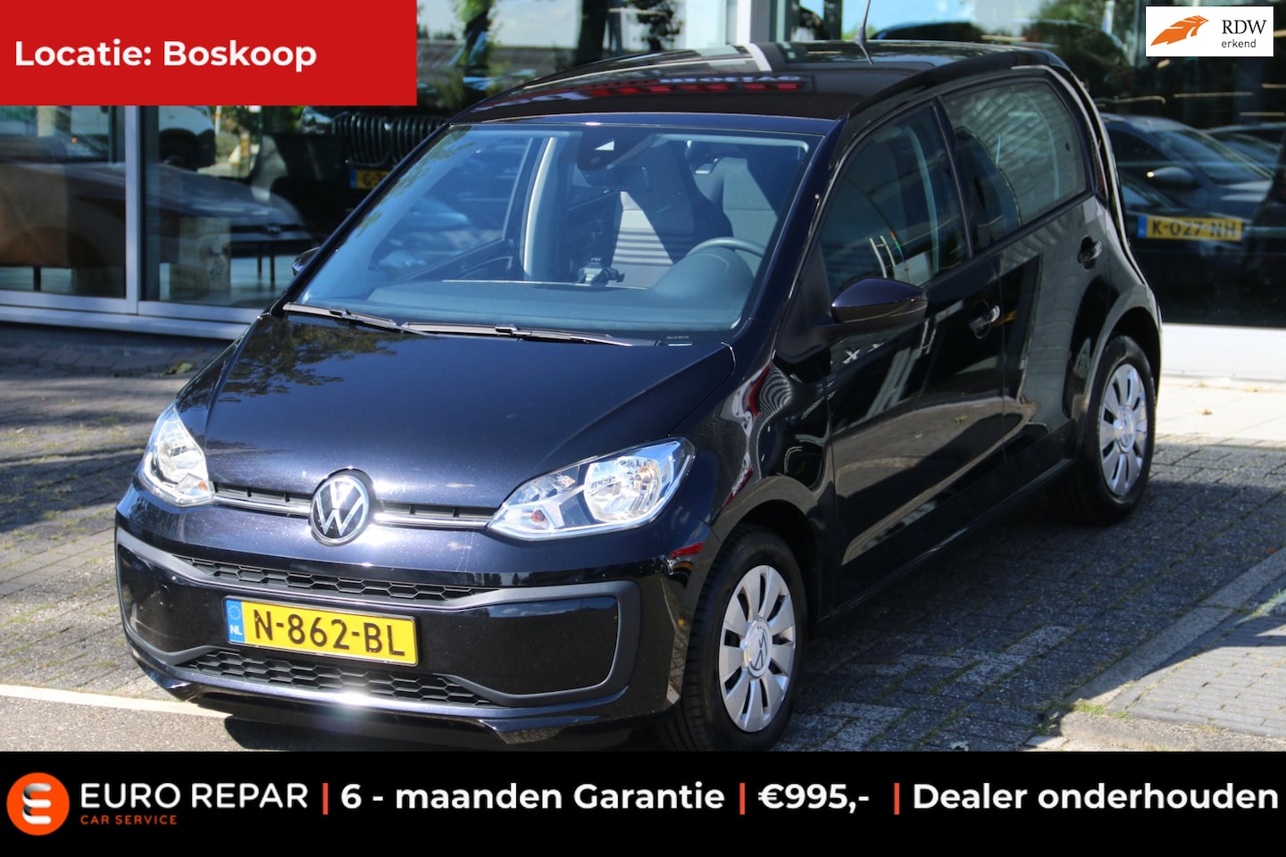 Volkswagen Up! - 1.0 DEALER OND. NL-AUTO - AutoWereld.nl