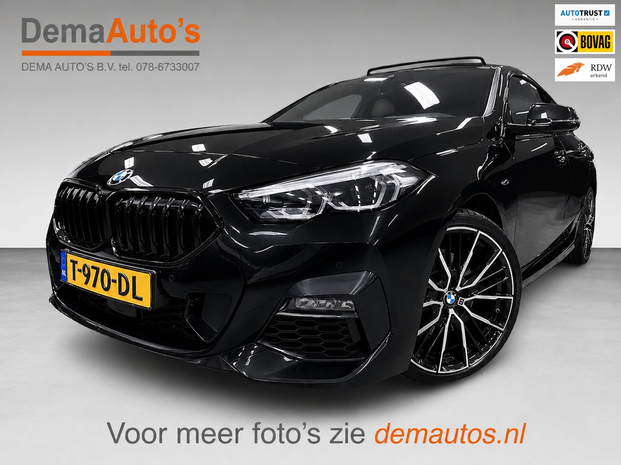 BMW 2-serie Gran Coupé - 218i M-SPORT PANO/M-STOELEN/H-UP/LEDER/CAM/DAB/CARPLAY/// - AutoWereld.nl