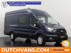 Ford Transit - 2.0TDCi 165PK L4H3 Jumbo Dubbele Cabine | 6-Persoons | Airco | Cruise | Camera