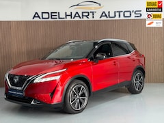 Nissan Qashqai - 1.3 MHEV Tekna Automaat / Panorama dak / Lederen interieur / Cruise control / Climate cont