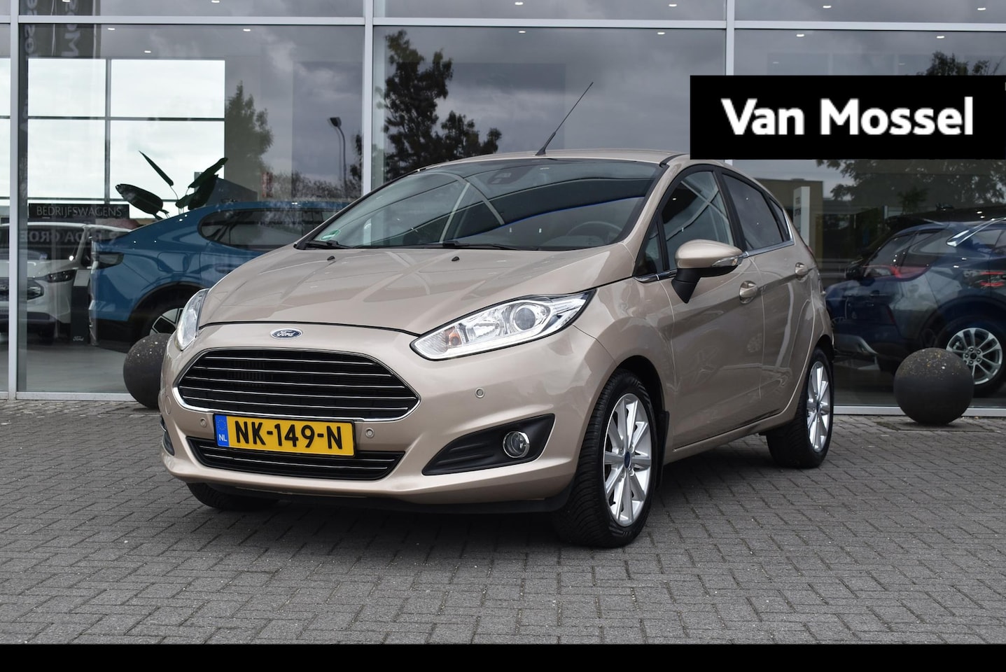 Ford Fiesta - 1.0 EcoBoost Titanium | Climate Control | Cruise Control | Trekhaak | Lederen Bekleding | - AutoWereld.nl