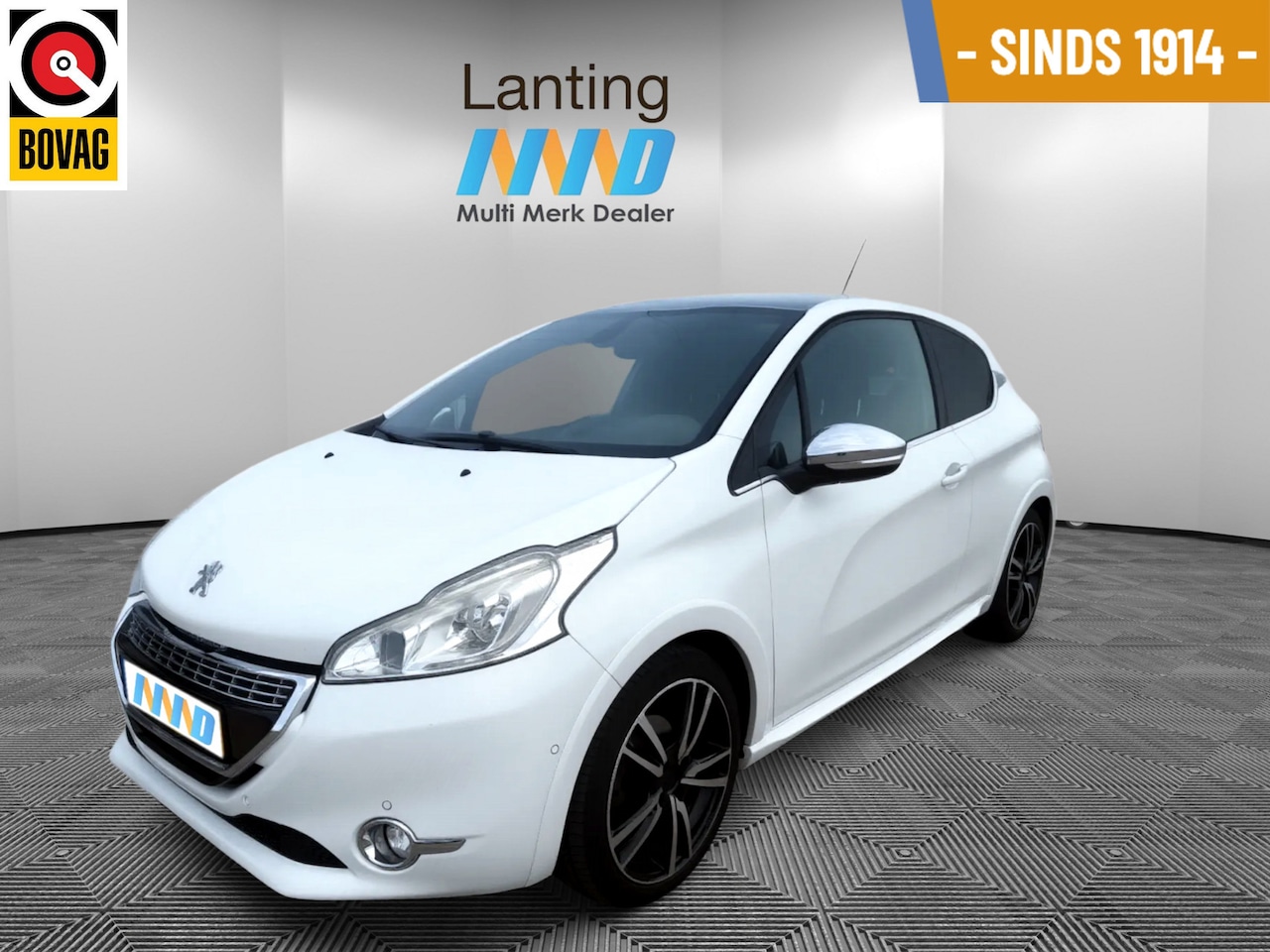 Peugeot 208 - 1.6 VTi XY o.a. airco, cruise, leer en pano dak - AutoWereld.nl