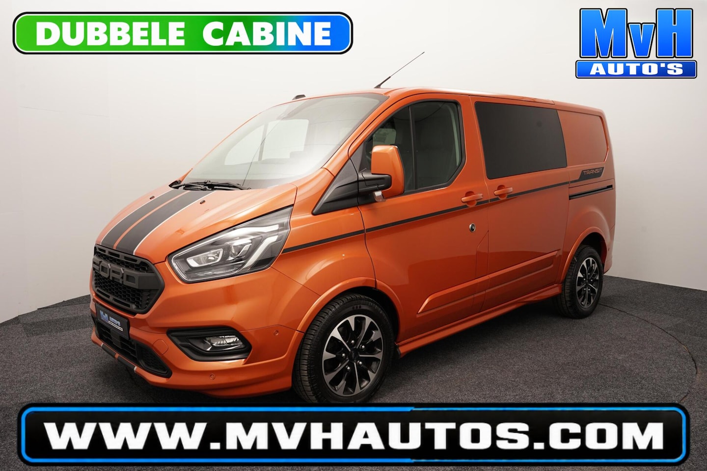 Ford Transit Custom - 320 2.0 TDCI L1H1 Sport DC|MARGE|BPM VRIJ - AutoWereld.nl
