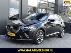 Mazda CX-3 - 2.0 SkyActiv-G 120 Kizoku (Navi, Camera, Cruise, PDC, HUD, LuxeLeder, Keyless, Stoelverwar