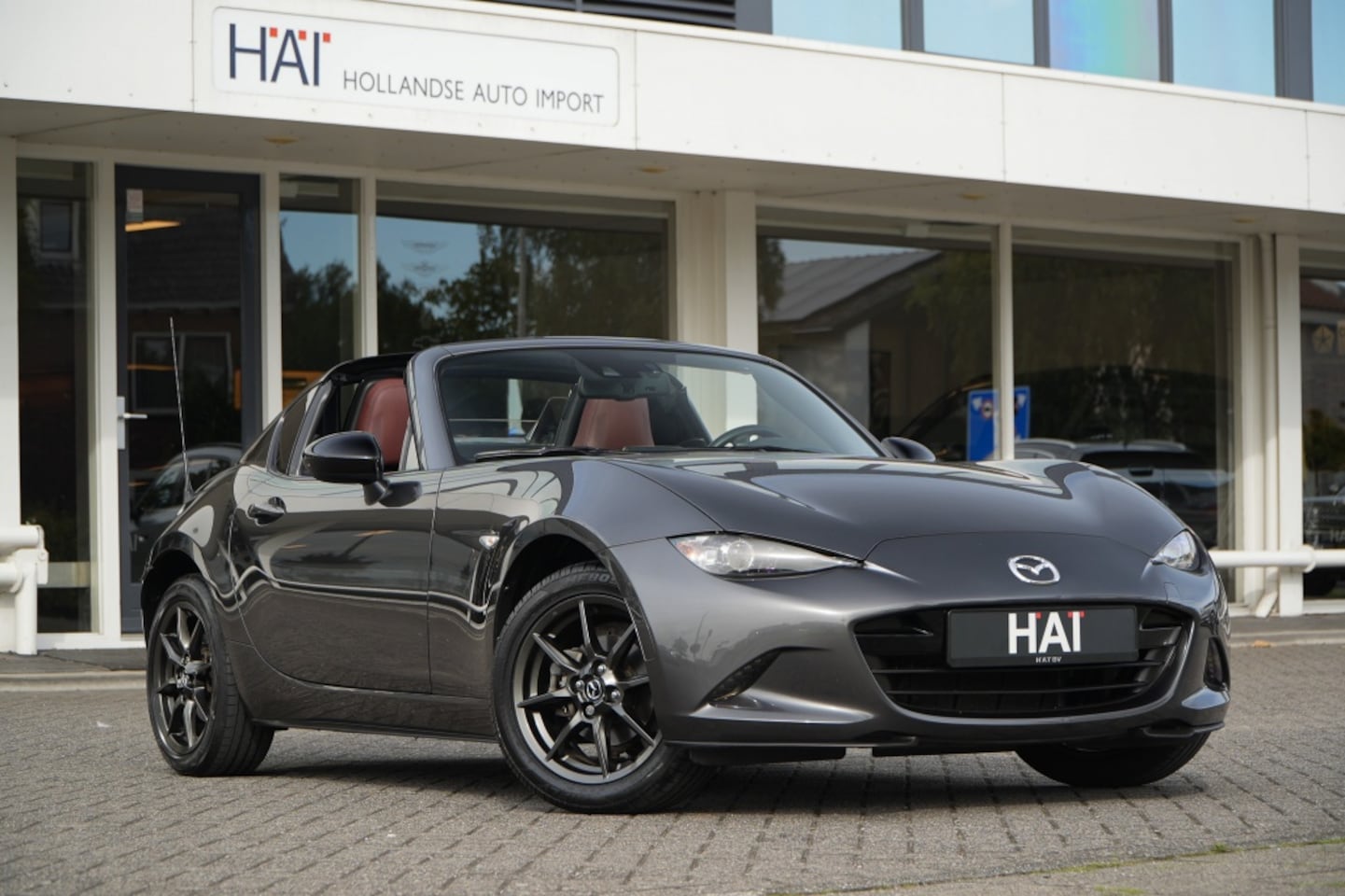 Mazda MX-5 RF - 1.5 SkyActiv-G 131 GT-M I Leder I Navi - AutoWereld.nl