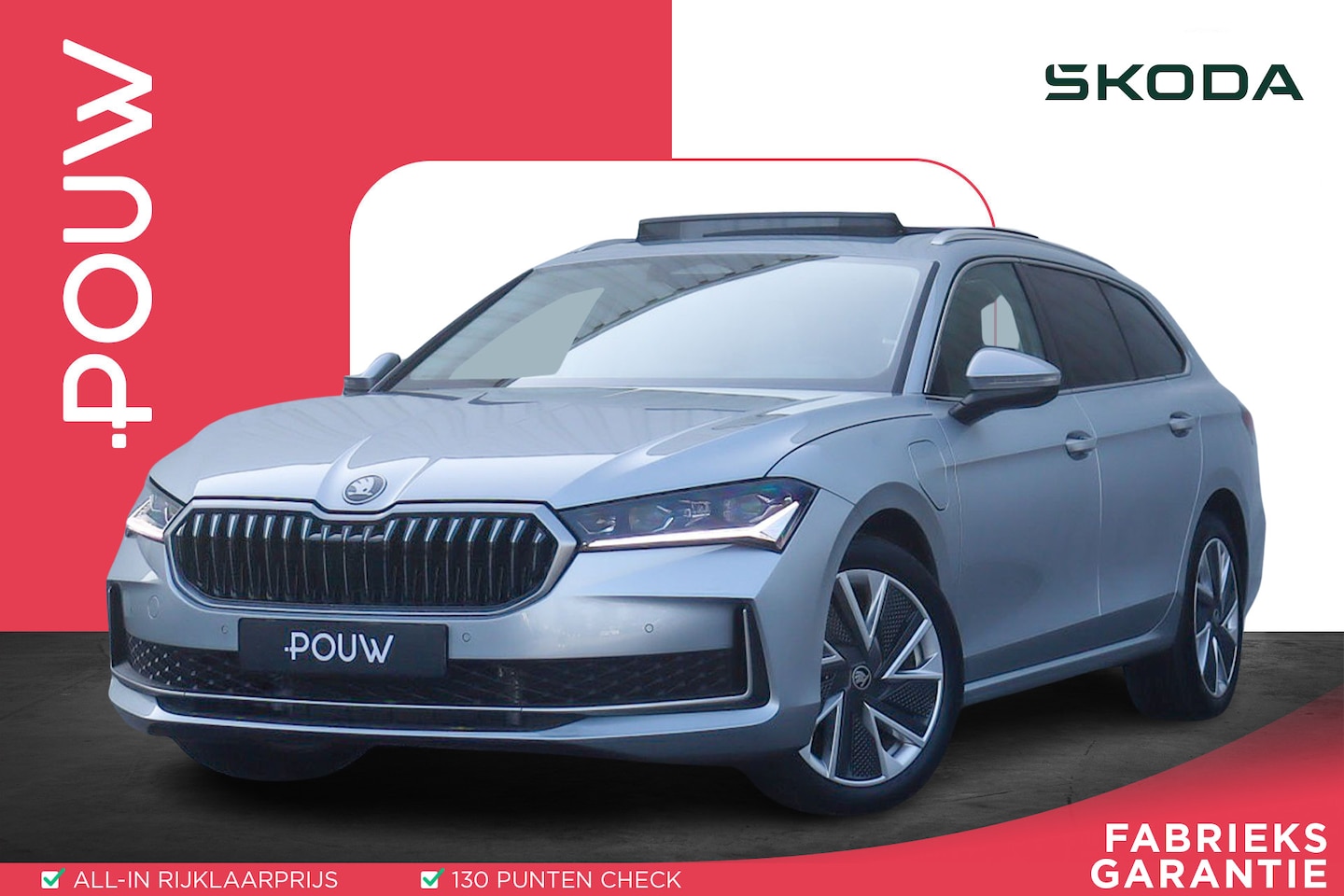 Skoda Superb Combi - 1.5 TSI 204pk PHEV Edition | SoH 100% | Panoramadak | Dynamic Chassis Control - AutoWereld.nl