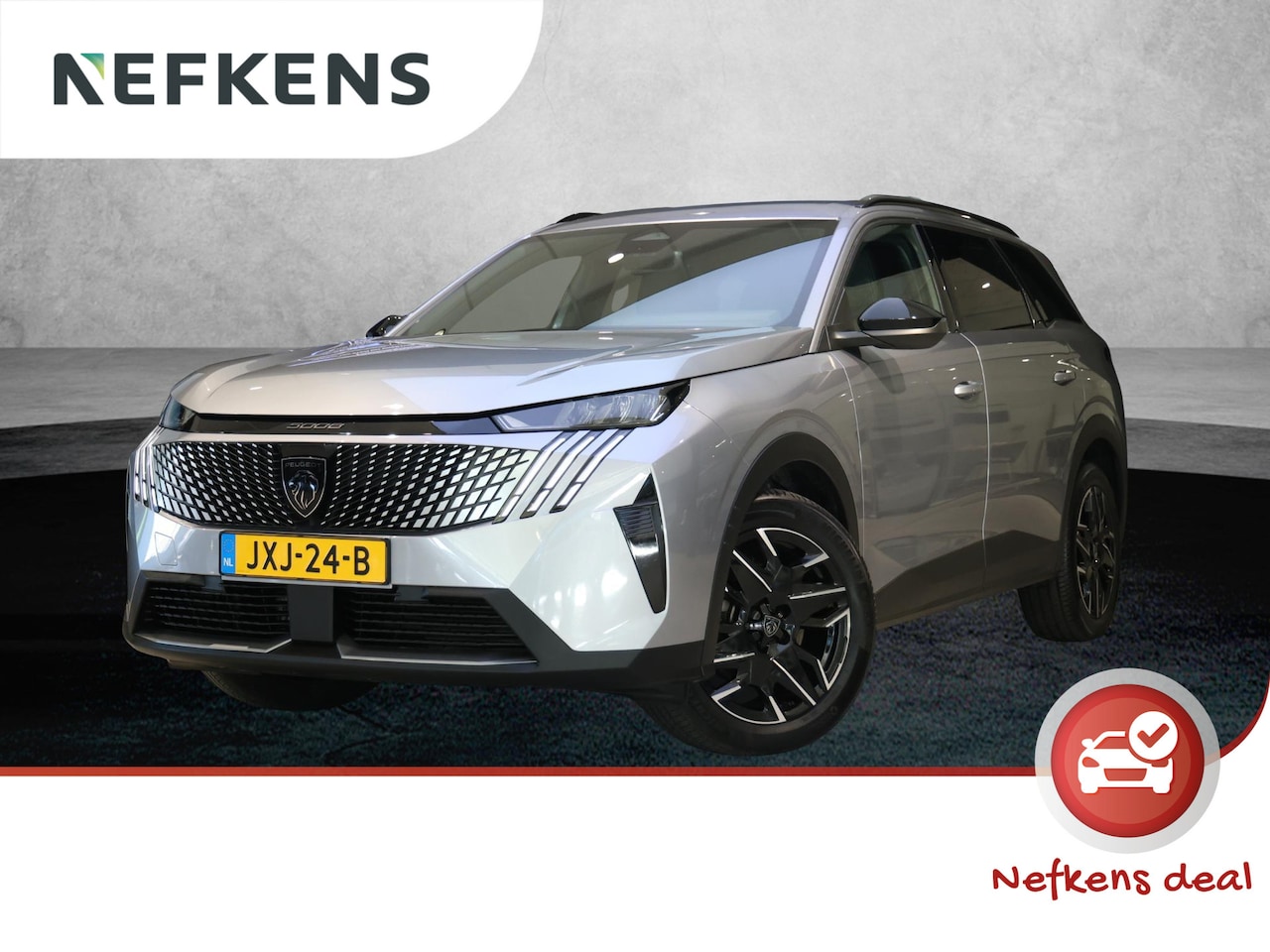 Peugeot 5008 - SUV Allure Hybrid 145pk Automaat | 7 Zitplaatsen | Navigatie via draadloze Apple Carplay / - AutoWereld.nl